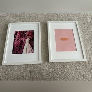 Like new Set of 2 ikea photo frames. Great condition.